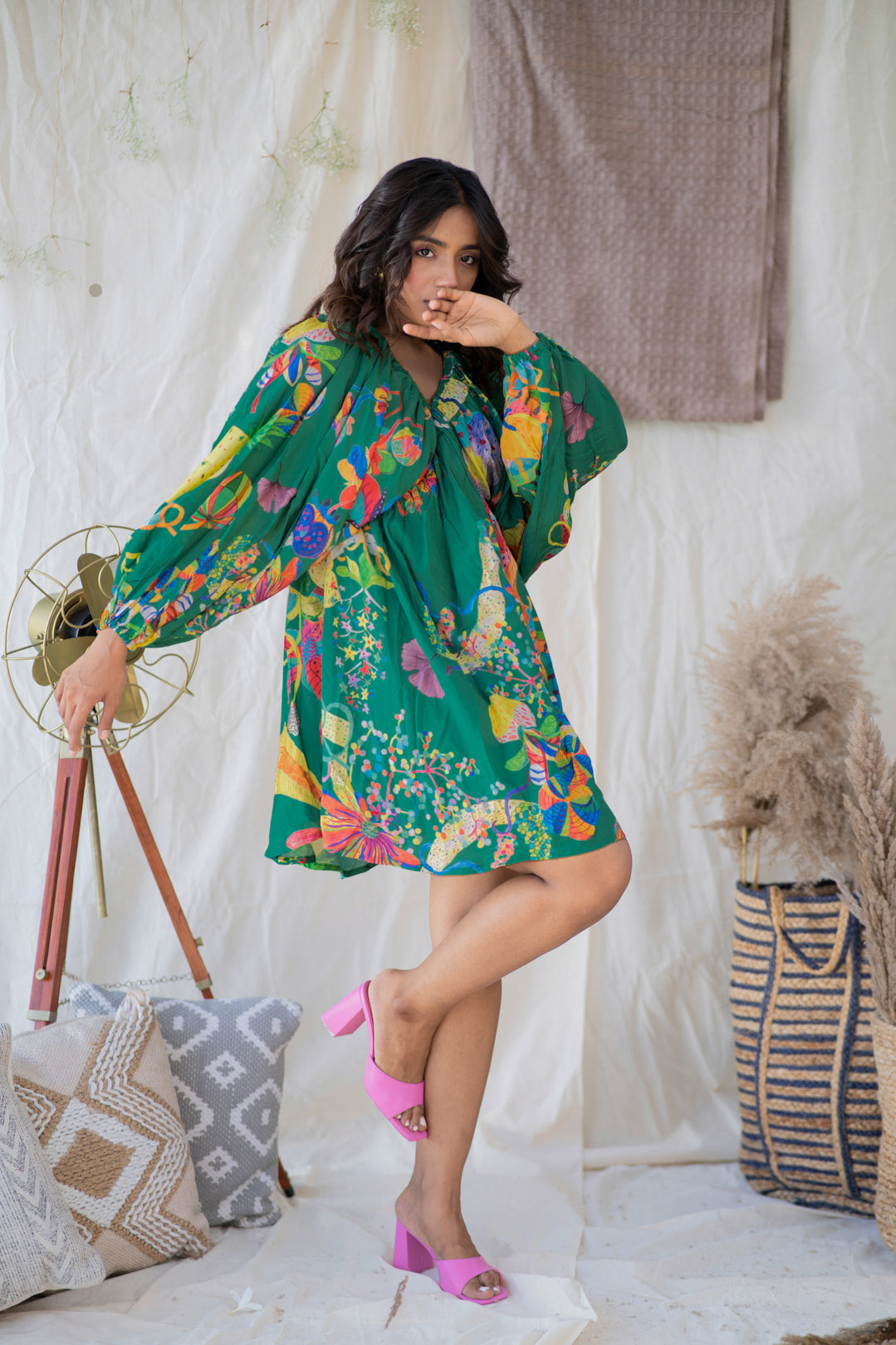 LEAFAGE DRESS