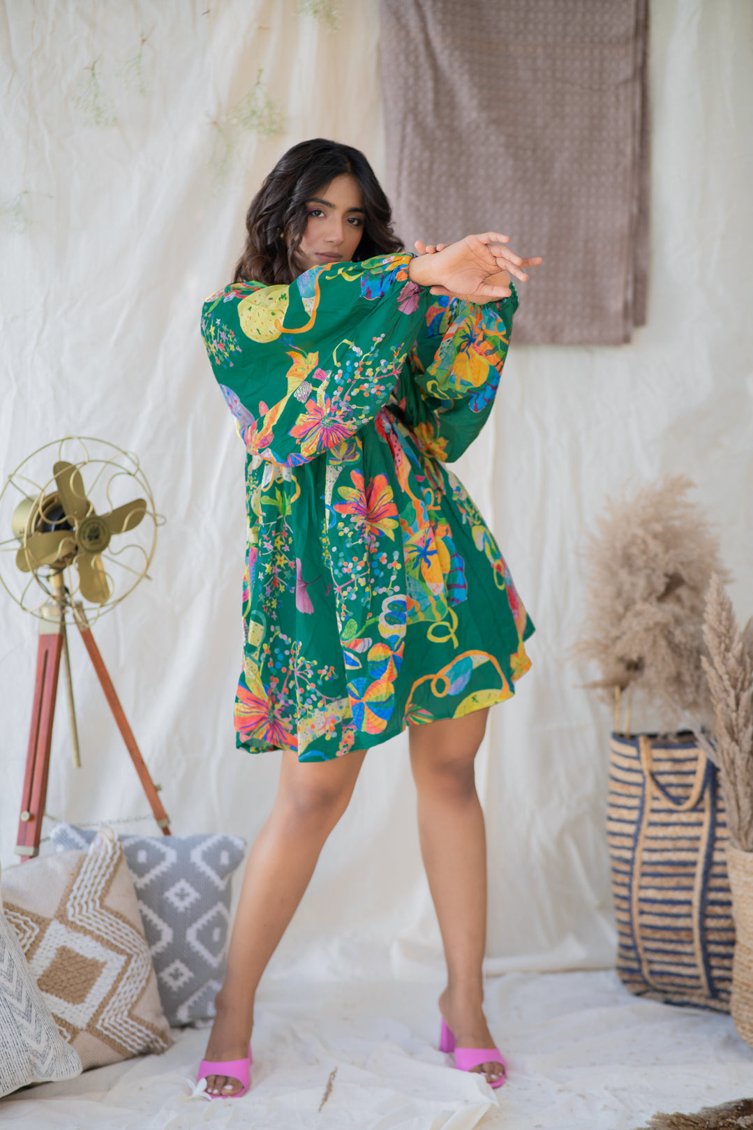 LEAFAGE DRESS