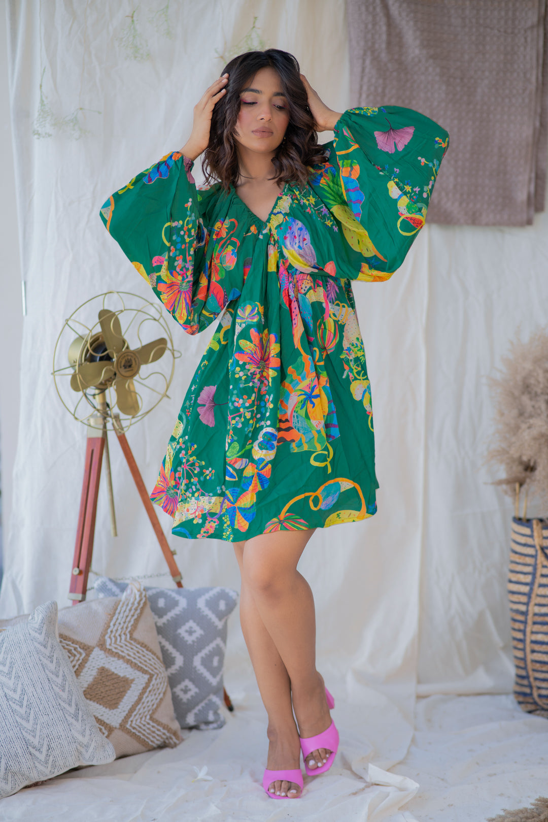 LEAFAGE DRESS