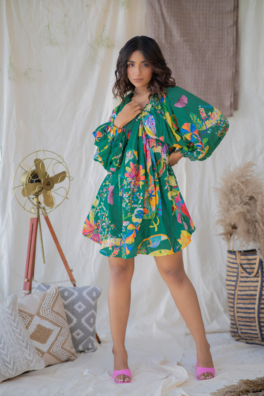 LEAFAGE DRESS