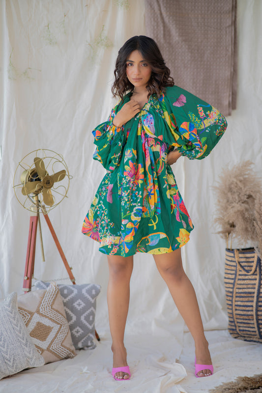LEAFAGE DRESS