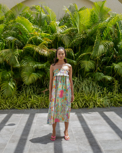 AZALEA SEAFOAM TUBE DRESS