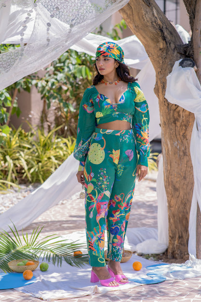 LEAFAGE CO-ORD SET